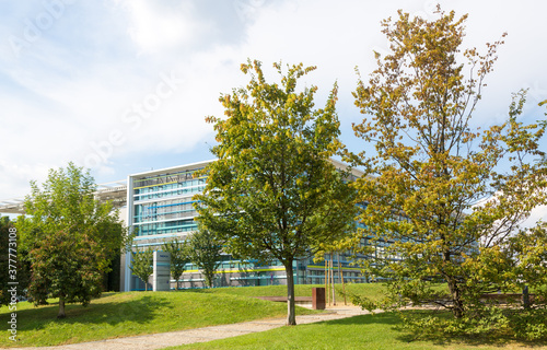 Fototapeta Naklejka Na Ścianę i Meble -  Technology park and modern office buildings