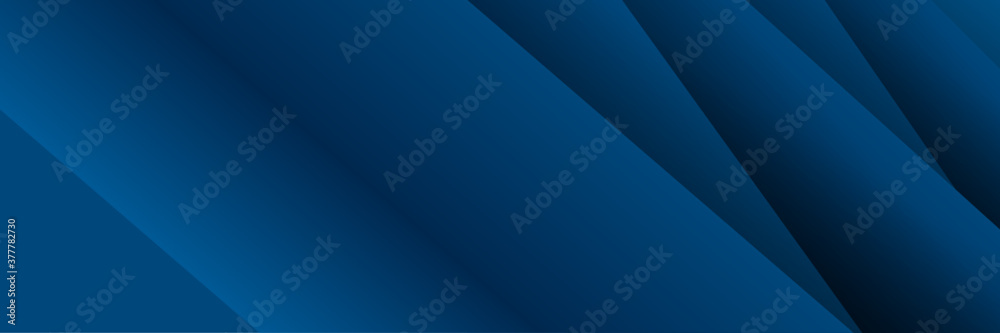 Modern blue banner vector background. Blue and Black Web banners templates, standard sizes with space for photo, modern design 
