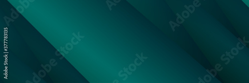 Dark green abstract banner background. Modern 3D green dark background for presentation design. Vector illustration design for presentation, banner, cover, web, flyer, card, poster, wallpaper, texture