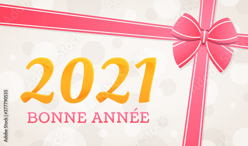 Bonne année 2021 - Carte de voeux