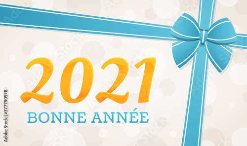 Bonne année 2021 - Carte de voeux