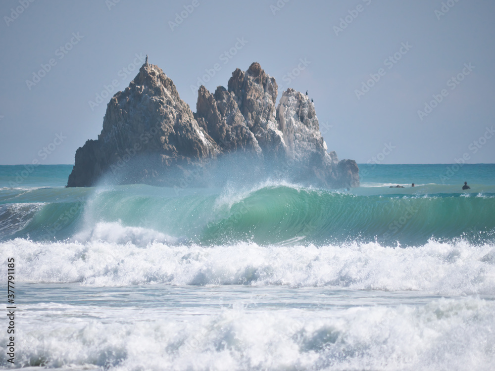 Fototapeta premium 波 太平洋 渥美半島 愛知県田原市 日本 