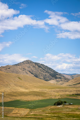 landscape with mountains