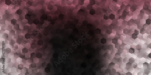 Light gray vector template in a hexagonal style.