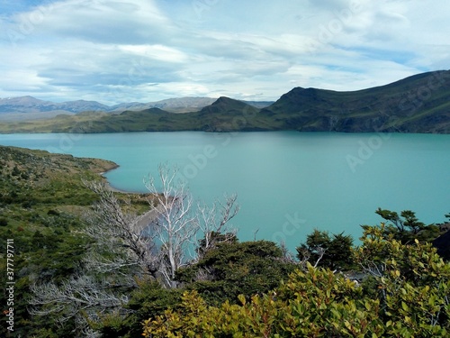 Lake in Torres del Paine