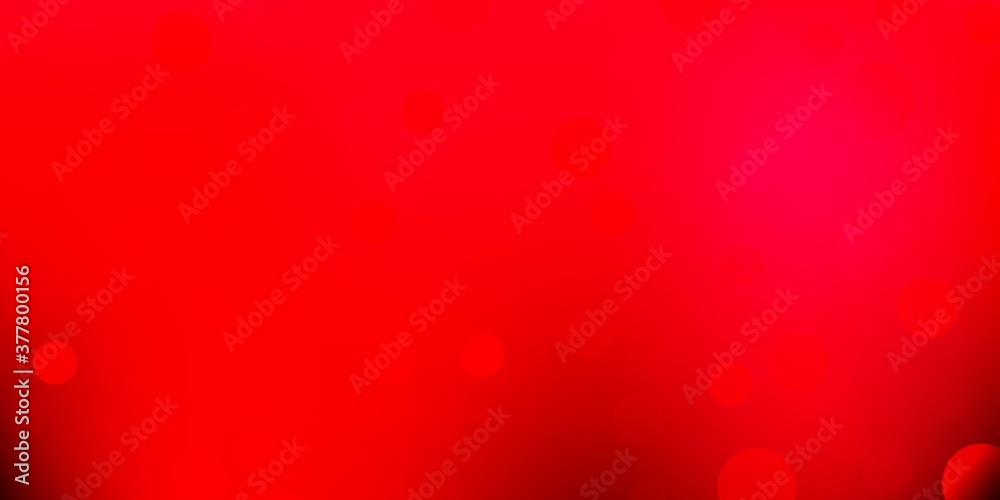 Light pink vector background with bubbles. Light pink vector background with bubbles.