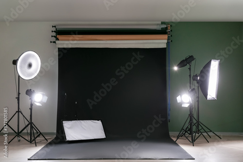 Glowing lighting equipment ...
