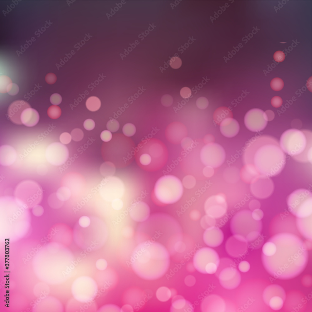 Abstract pink background with defocused lights. Vector Abstract pink background with defocused lights. Vector