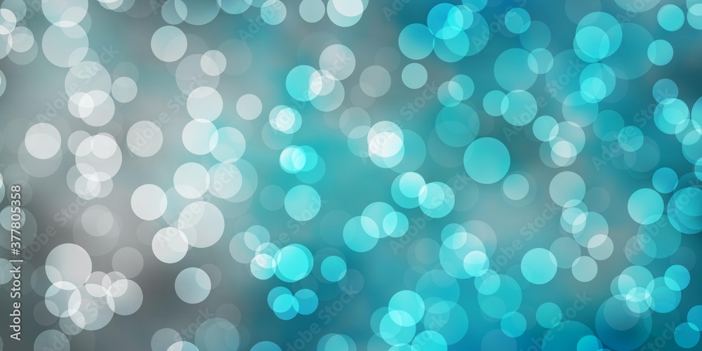 Light BLUE vector background with spots. Illustration with set of shining colorful abstract spheres. Pattern for websites. Light BLUE vector background with spots. Illustration with set of shining colorful abstract spheres. Pattern for websites.