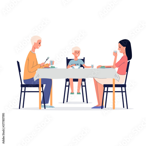 vector illustration isolated on white background.