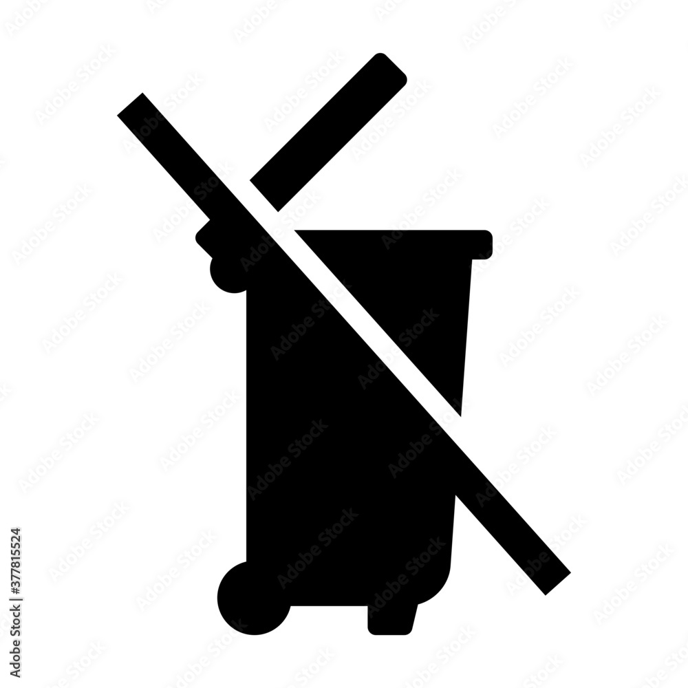 wheel trash bin icon wheel trash bin icon