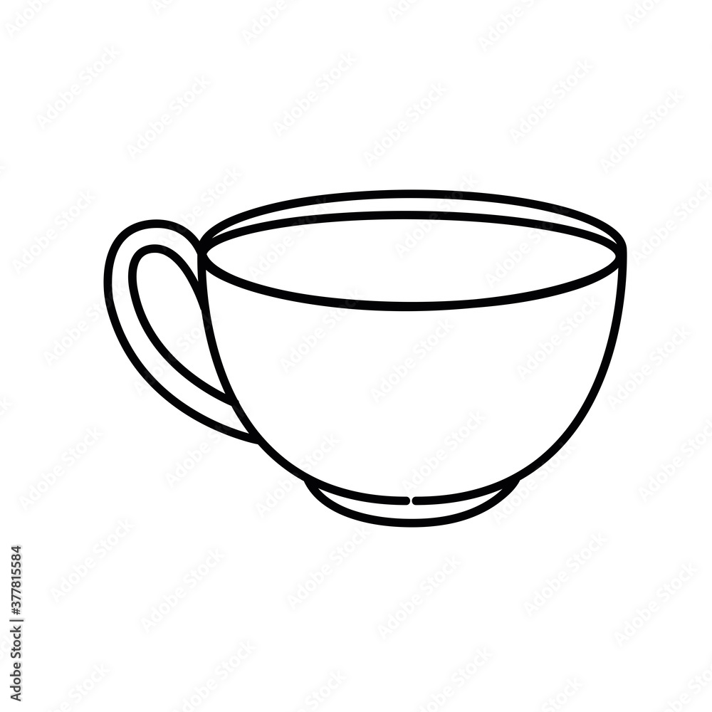 Isolated coffee cup vector design Isolated coffee cup vector design