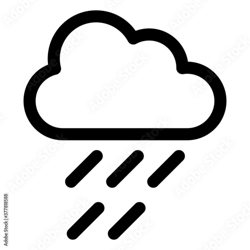 Rainy weather icon