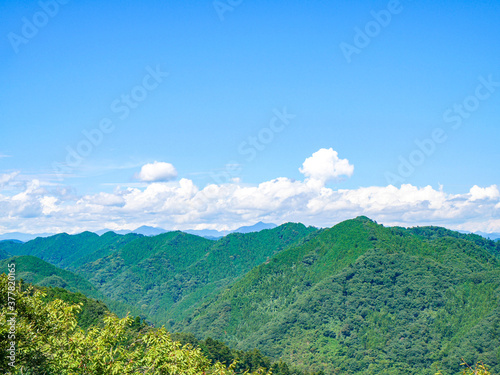 夏・高尾山・見晴台より眺望