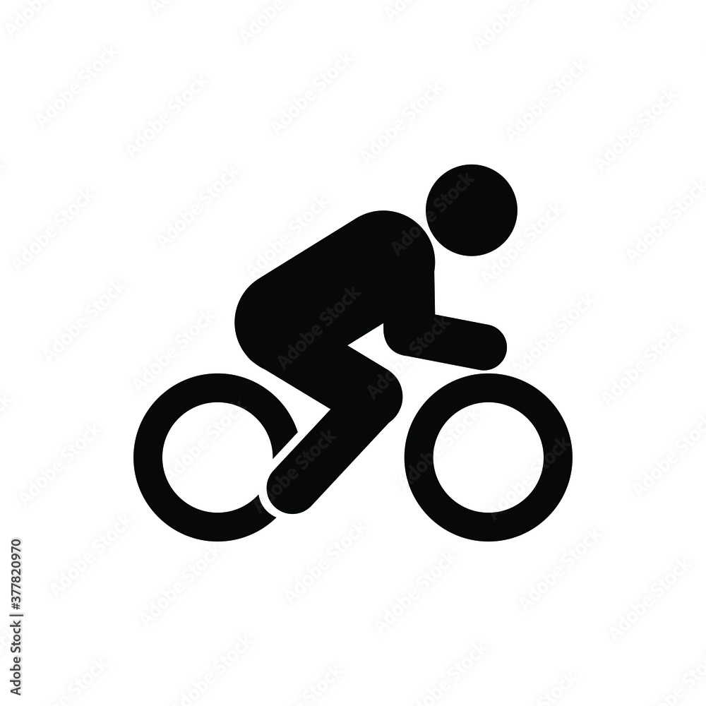bicycle icon, riding a bicycle of cyclist bicycle icon, riding a bicycle of cyclist
