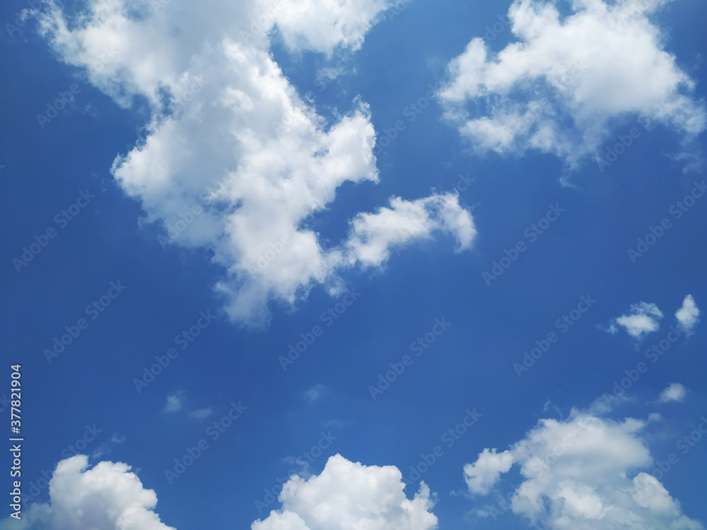 blue sky with beautiful white clouds blue sky with beautiful white clouds