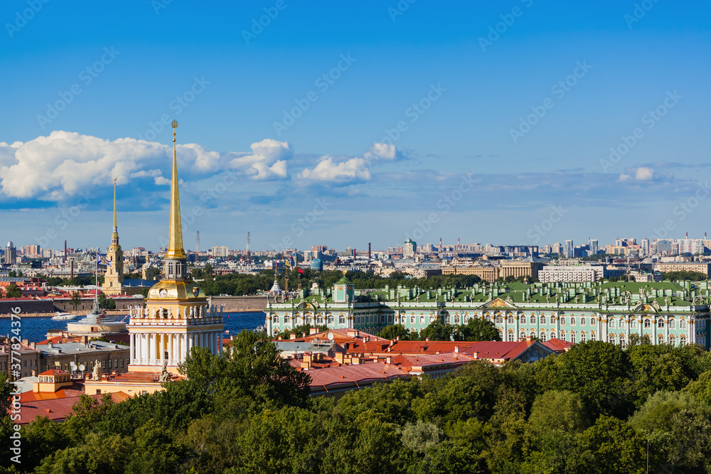 View from Saint Isaac's Cathedral - St. Petersburg Russia