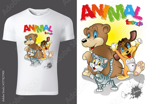 White Child T-shirt Design ...