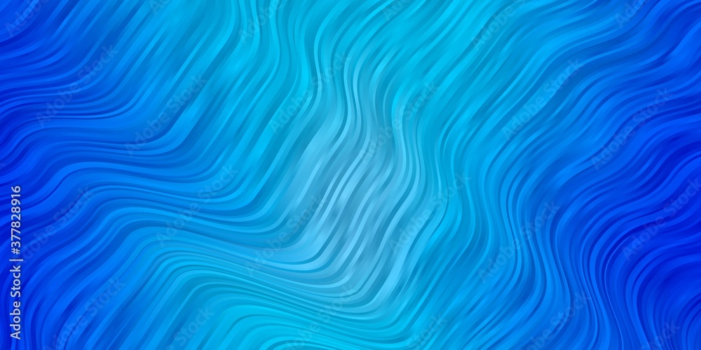 Light BLUE vector template with wry lines. Illustration in abstract style with gradient curved. Pattern for websites, landing pages. Light BLUE vector template with wry lines. Illustration in abstract style with gradient curved. Pattern for websites, landing pages.