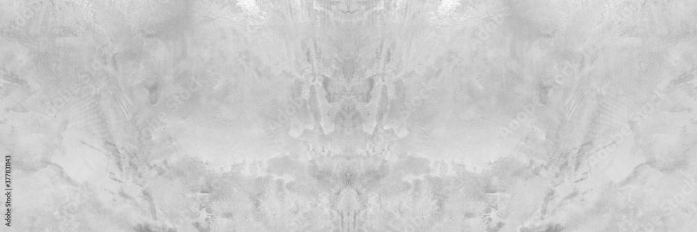 Naklejka premium Old wall panorama texture cement dirty gray with black background abstract grey and silver color design are light with white background.