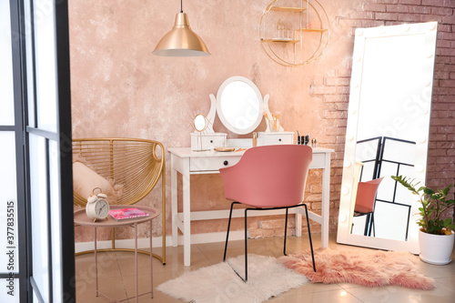 Stylish interior of modern ...