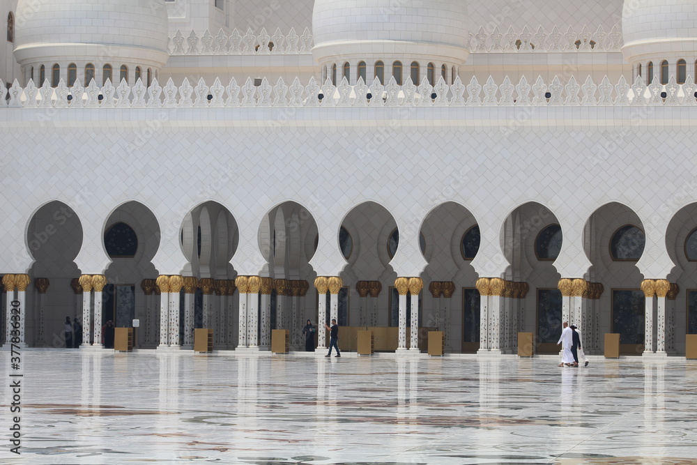 Fototapeta premium detail of a mosque