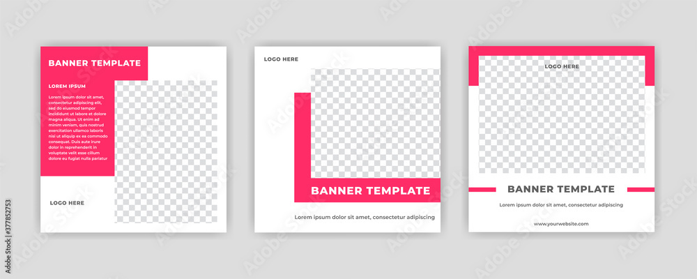 Modern Social Media banner template can be edited. Anyone can use this design easily. Promotional web banners for social media. Elegant sale and discount promo - Vector. Modern Social Media banner template can be edited. Anyone can use this design easily. Promotional web banners for social media. Elegant sale and discount promo - Vector.