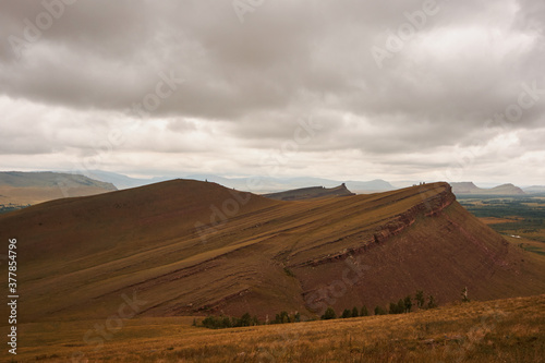 Landscape in Khakassia. Natural Park Chests