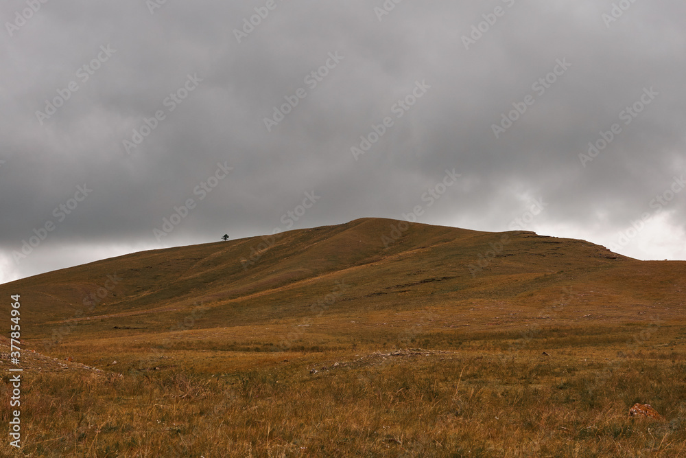 Landscape in Khakassia. Natural Park Chests