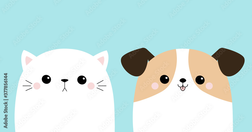 Premium AI Image  Cute funny cartoon dog with funny expression