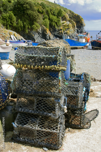 Cuadro en lienzo Cornwall England UK Cadgwith began life in medieval times as a collection of fis