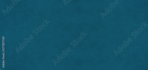 Abstract image of Blue leather texture grunge background.