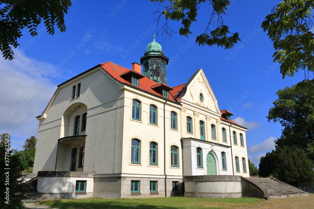 beautifully renovated castle krassow near wismar in mecklenburg-western pomerania in Germany