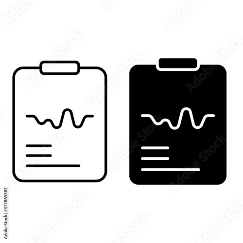Results icon vector set. criteria illustration sign collection. assessment symbol.