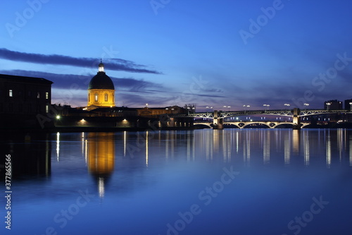 Toulouse, La Grave et pont Saint Pierre