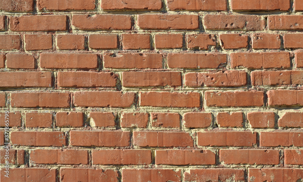 Obraz premium red brick wall