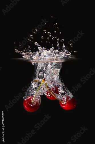 Splash Kirschen
