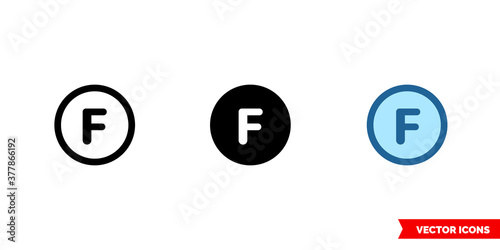 Petroleum solvent only icon of 3 types color, black and white, outline. Isolated vector sign symbol.