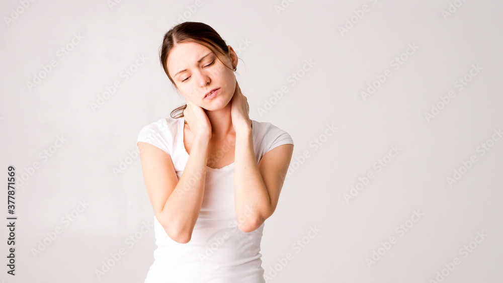 woman is experiencing pain medicine woman is experiencing pain medicine
