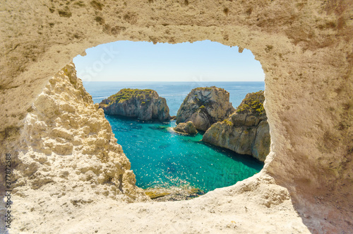 Tableau sur toile Island of Ponza, Italy