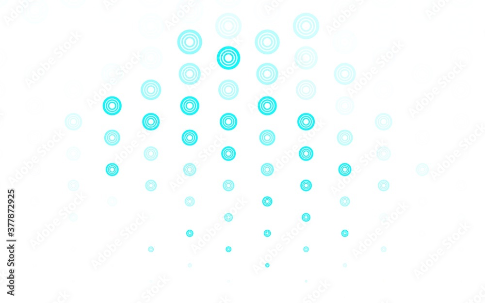 Light BLUE vector backdrop with dots.