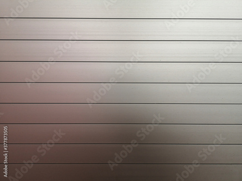 aluminium rolling gate of a firetruck