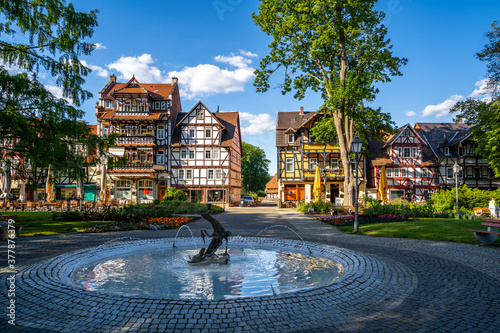 Brunnen, Kurpark, Bad Sooden-Allendorf, Hessen, Deutschland  photo