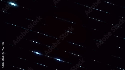 Abstract Glowing Lines Speed Fx Background Loop/ 4k animation of an abstract technology background with lines random speed seamless looping