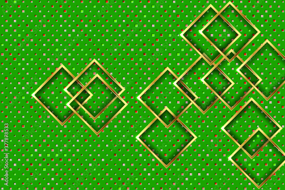 Geometric layered background. Golden square frames on the textured background. Vector EPS10 Geometric layered background. Golden square frames on the textured background. Vector EPS10