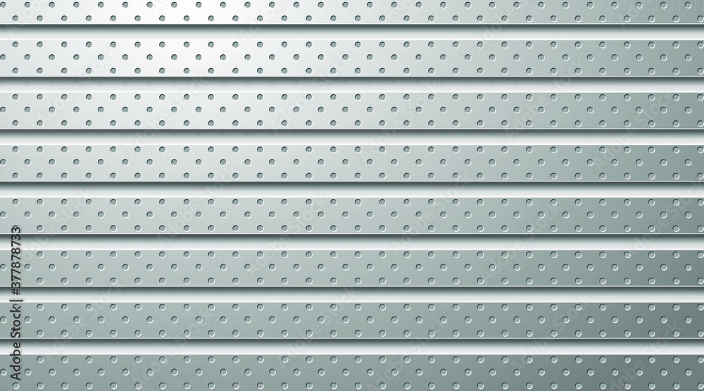 Industrial background. Silver surface with different textures. Perforated metal and brushed steel. EPS10 Industrial background. Silver surface with different textures. Perforated metal and brushed steel. EPS10