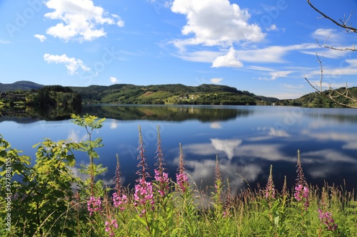 Kalandsvatnet lake near Bergen, Norway