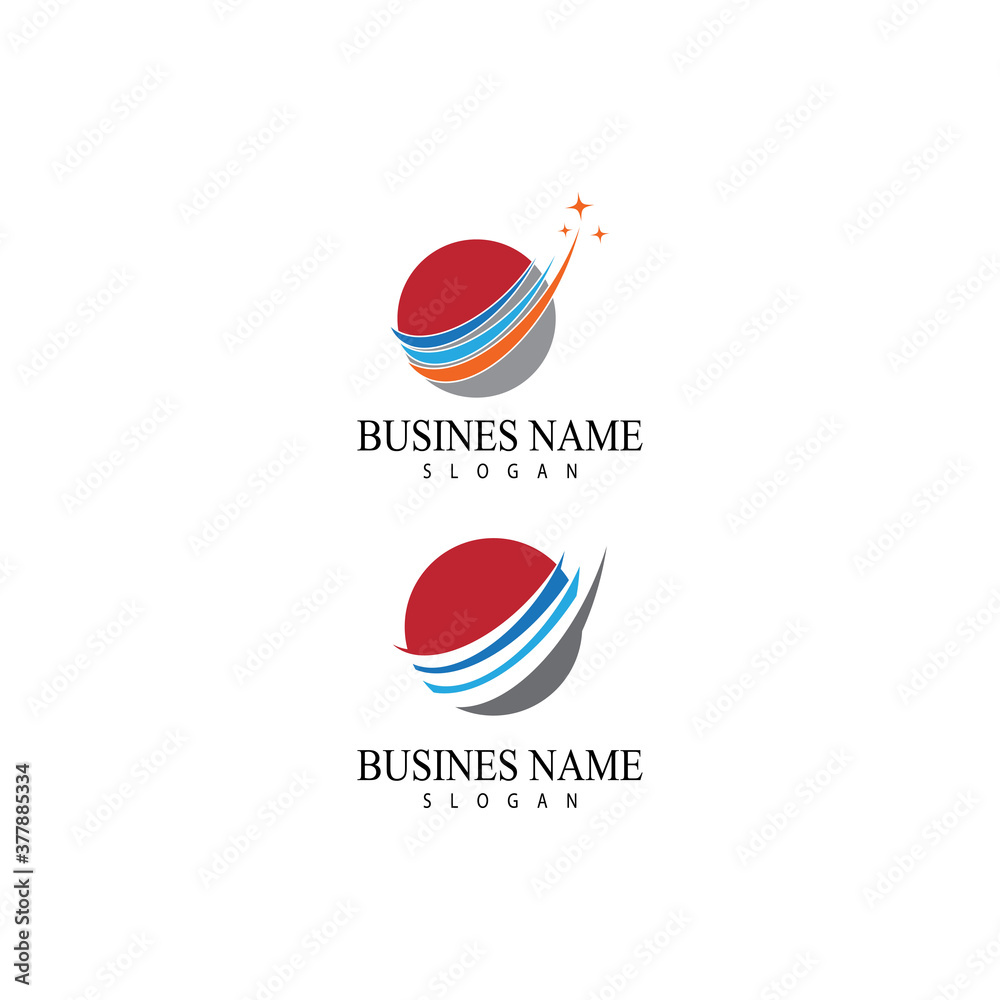 Faster Logo template vector icon design