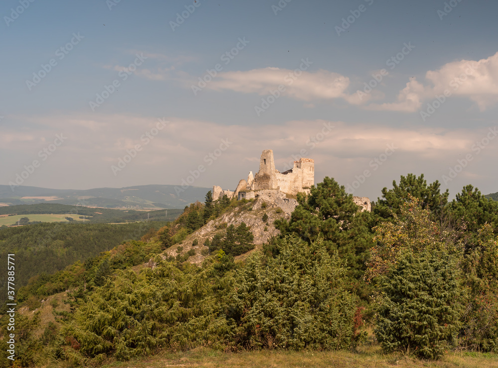 Cachtice medieval castle. Europe. Slovakia. Cachtice medieval castle. Europe. Slovakia.