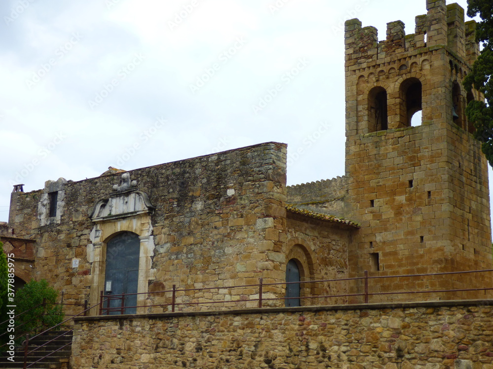 Canapost, village of Costa Brava. Girona, Catalonia,Spain